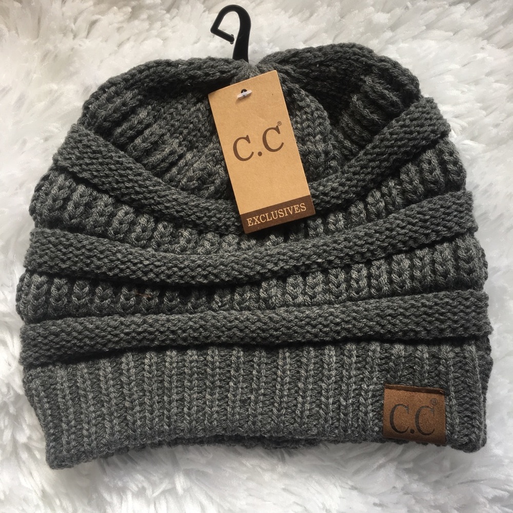 Grey CC Original Beanie